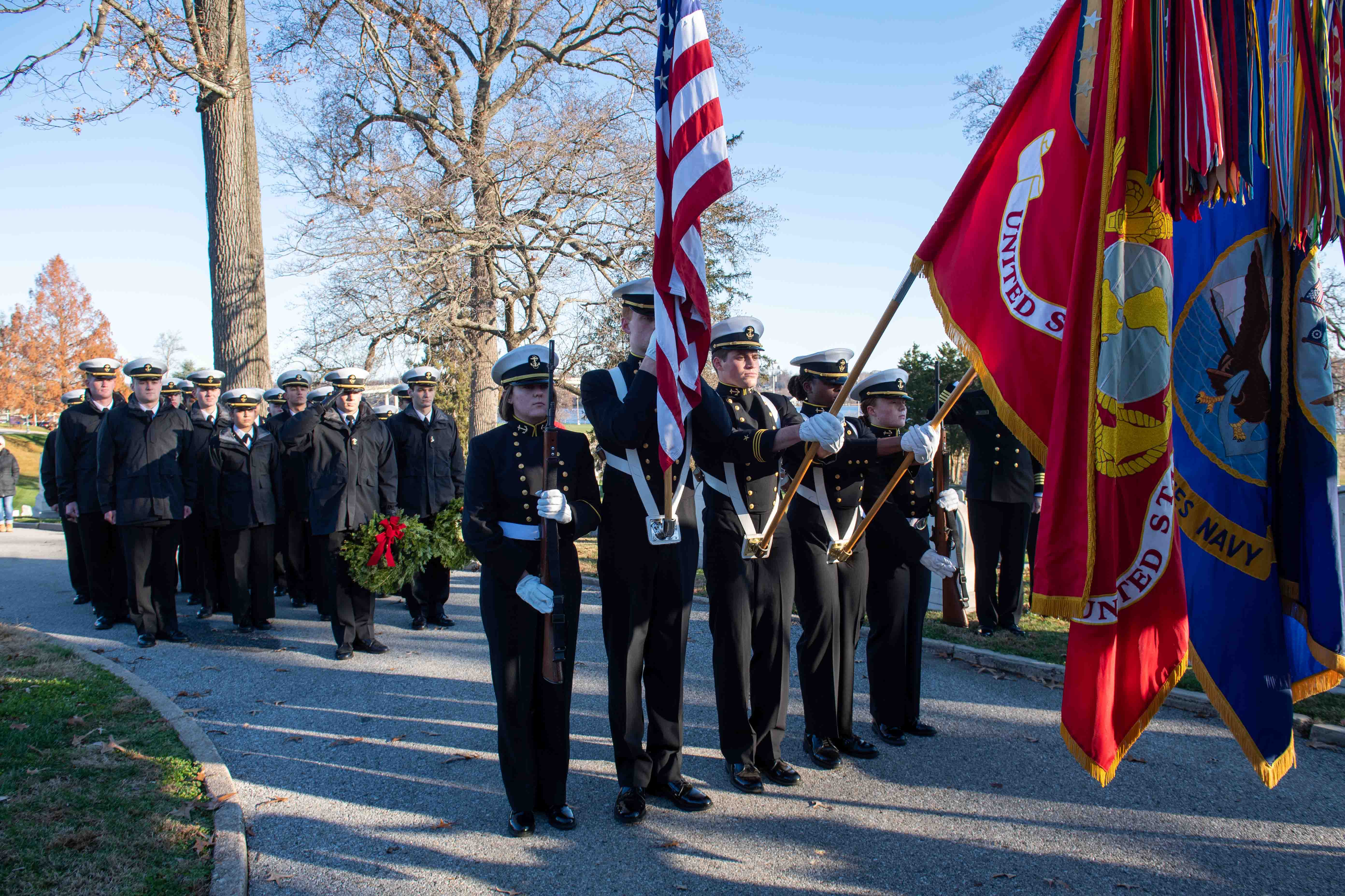 Images of holiday happenings on the Yard. 