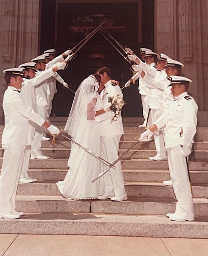 wedding first usna grads